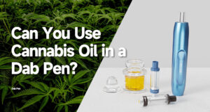Can You Use Cannabis Oil in a Dab Pen